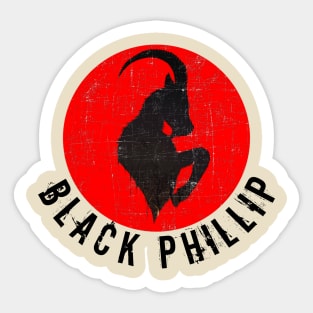 Black Phillip t-shirt Sticker